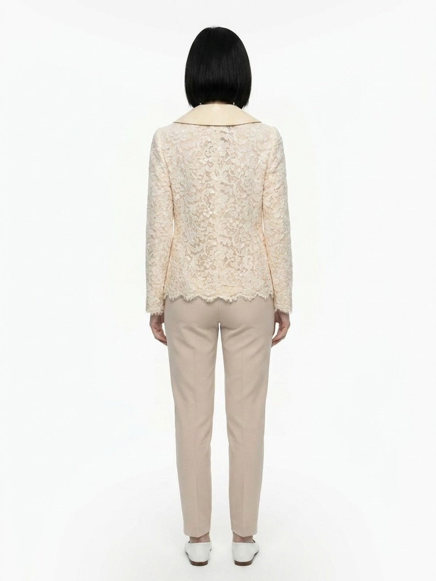 Dolce & Gabbana Beige Cotton Women's Jacket