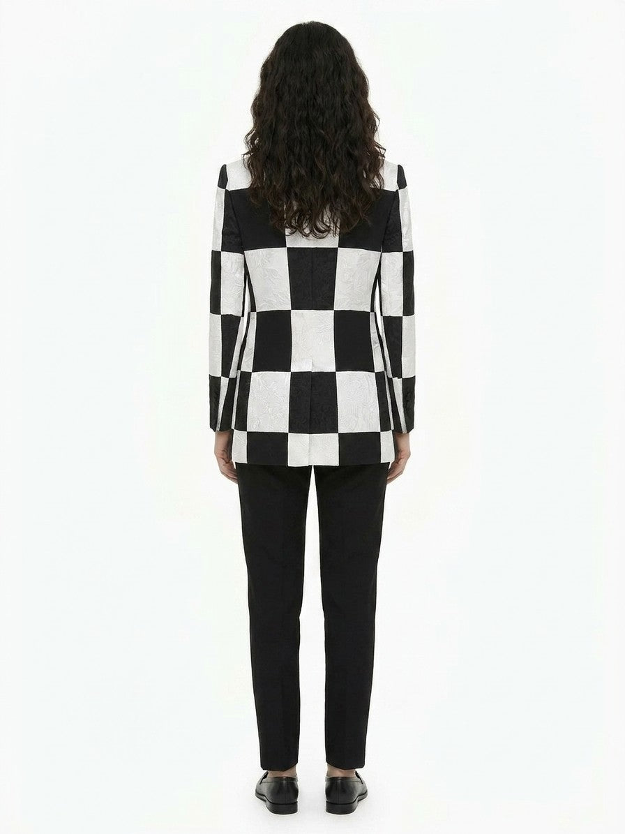 Dolce & Gabbana Multicolor Acetate Women's Blazer