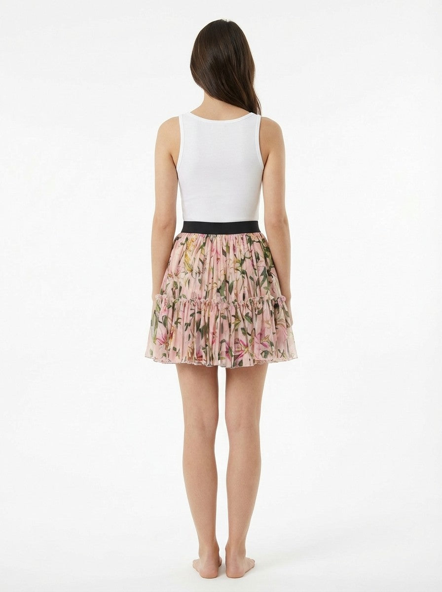 Dolce & Gabbana Multicolor Silk Mini Women's Skirt