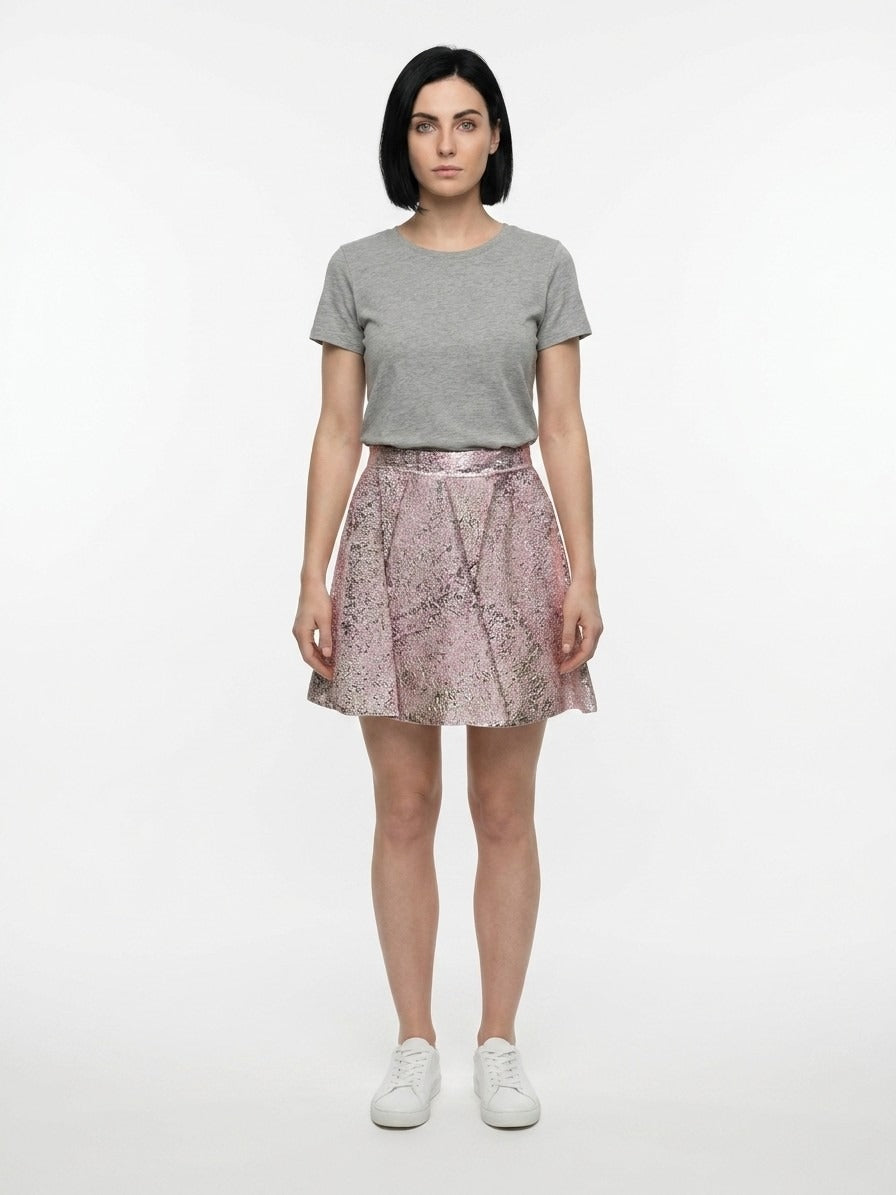 Dolce & Gabbana Multicolor Polyamide Mini Women's Skirt