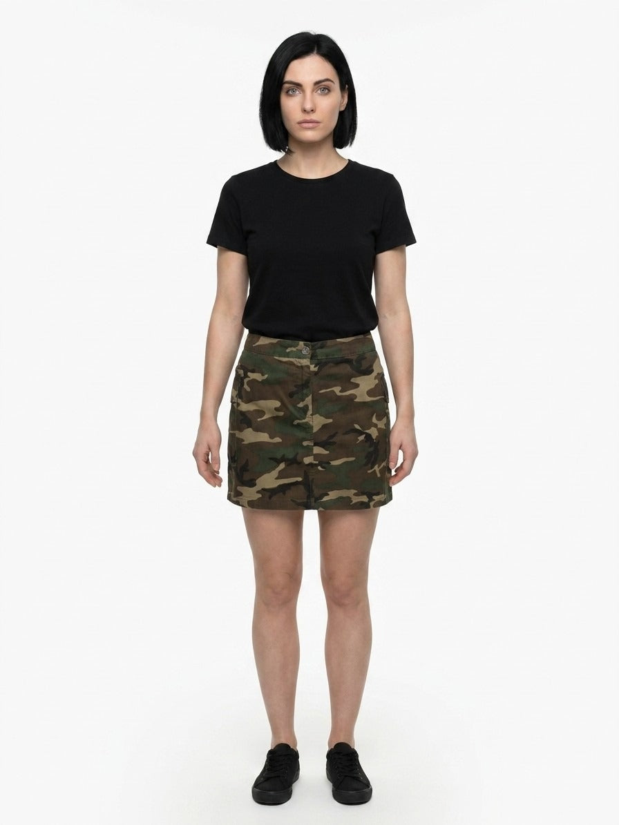 Dolce & Gabbana Multicolor Cotton Mini Women's Skirt