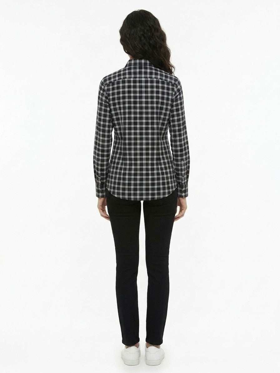 Dolce & Gabbana Multicolor Silk Pattern Women's Shirt