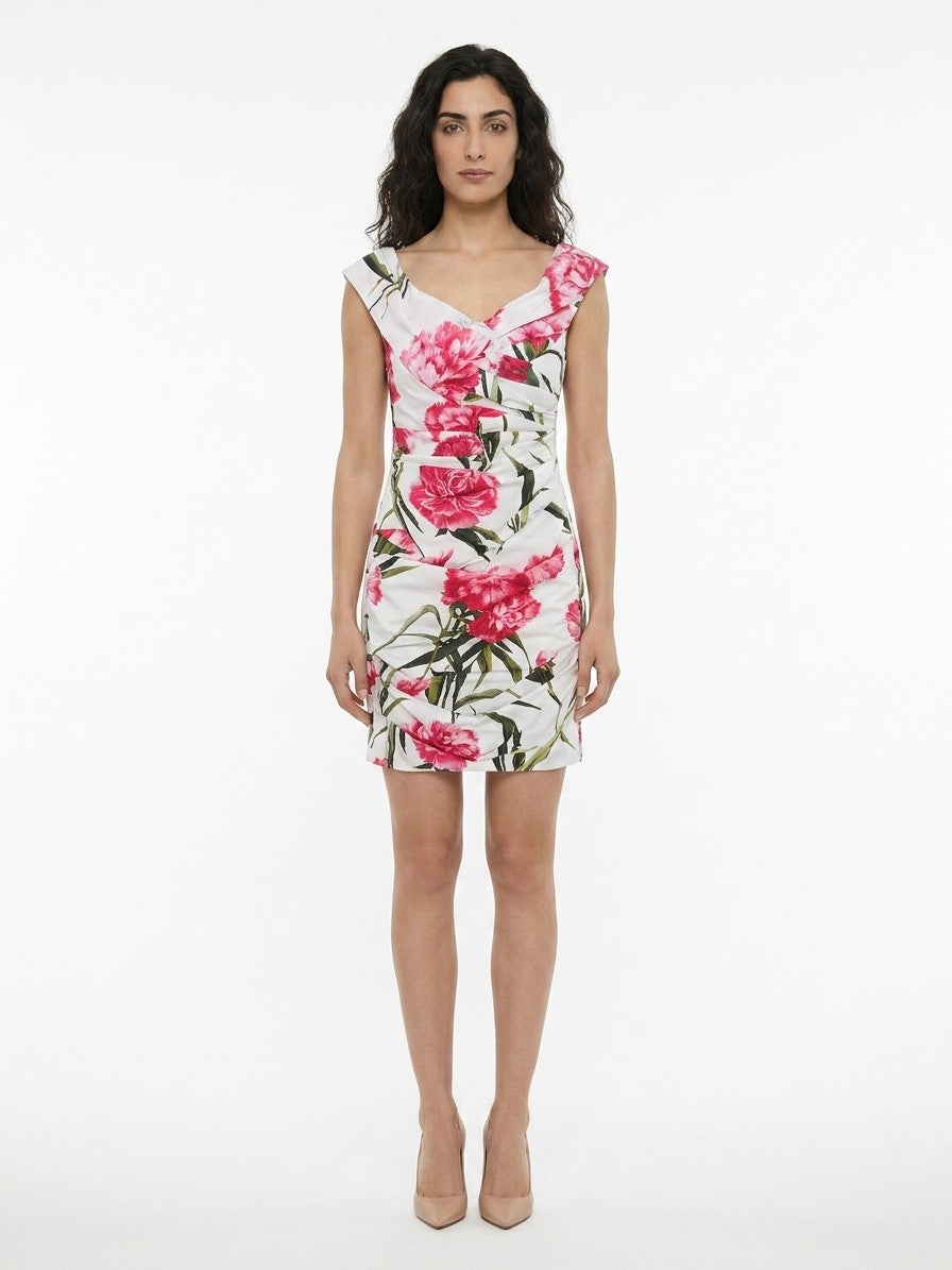 Dolce & Gabbana Multicolor Elastane Casual Women's Dress