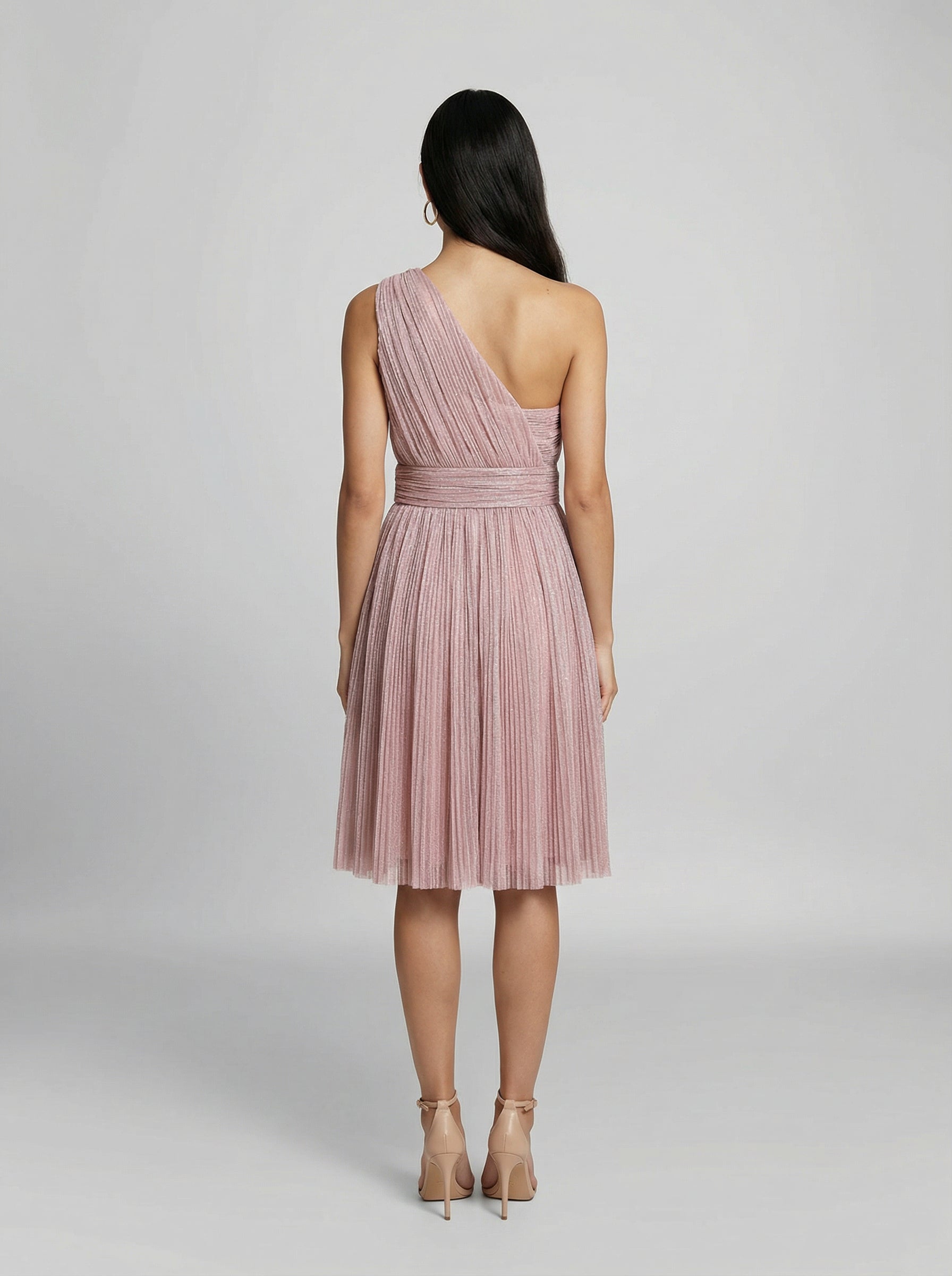 Dolce & Gabbana Purple Cotton Cocktail Women's Dress