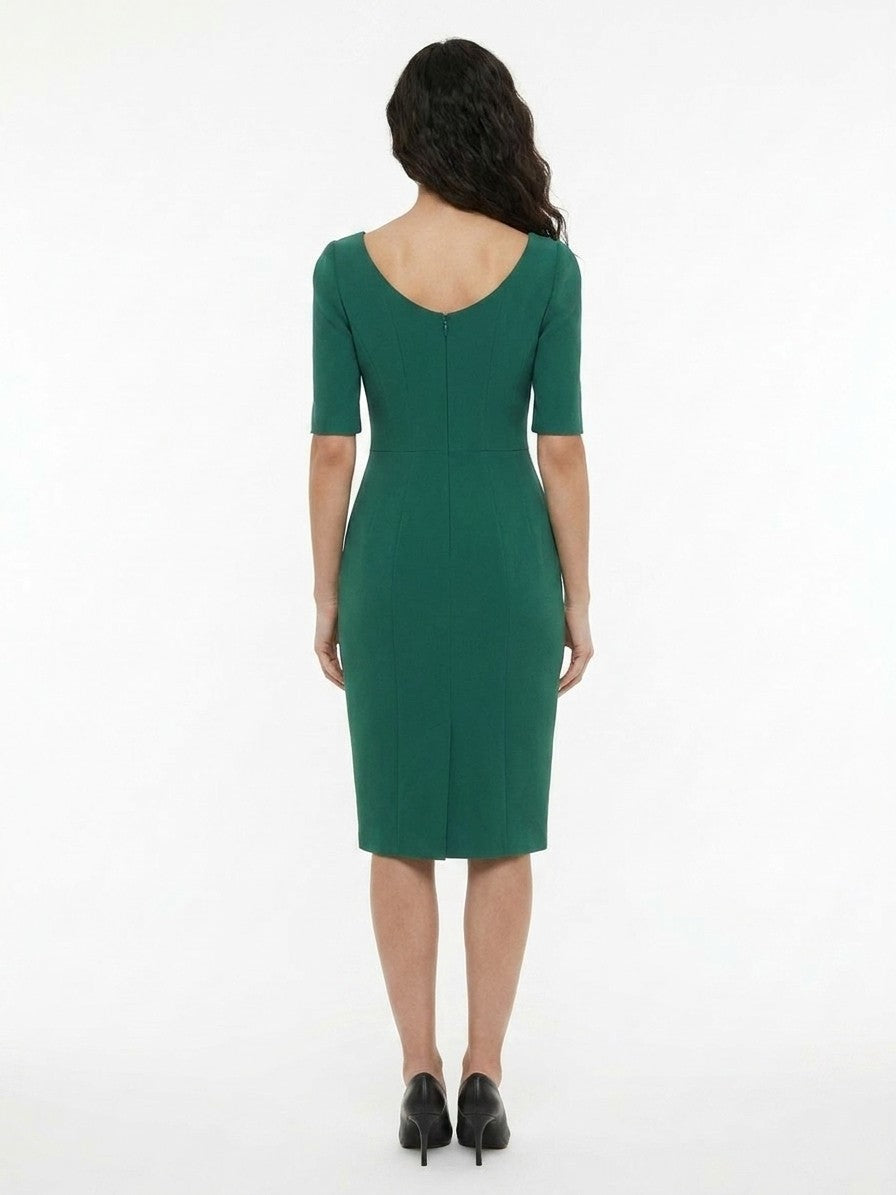 Dolce & Gabbana Green Acetate Casual Women's Dress