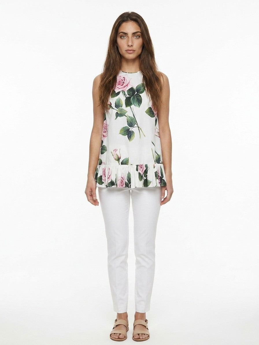 Dolce & Gabbana Multicolor Cotton Casual Women's Dress
