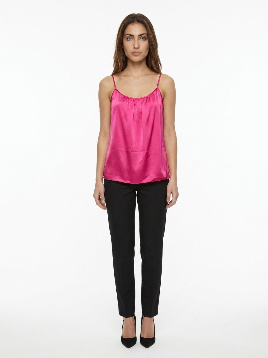 Dolce & Gabbana Pink Silk Women's Shirt