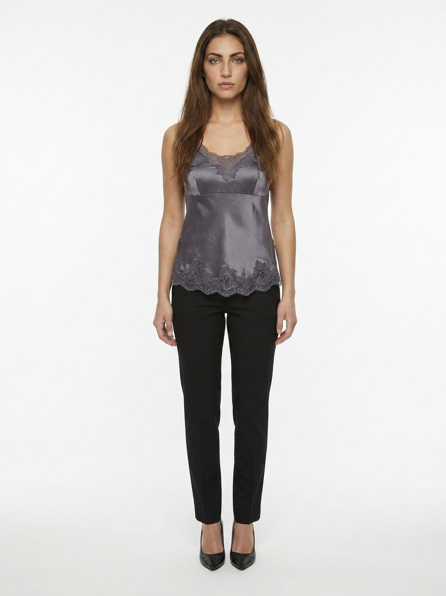 Dolce & Gabbana Gray Cotton Women's Shirt