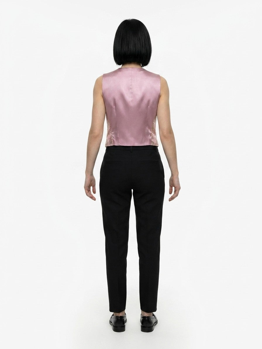 Dolce & Gabbana Multicolor Elastane Women's Waistcoat