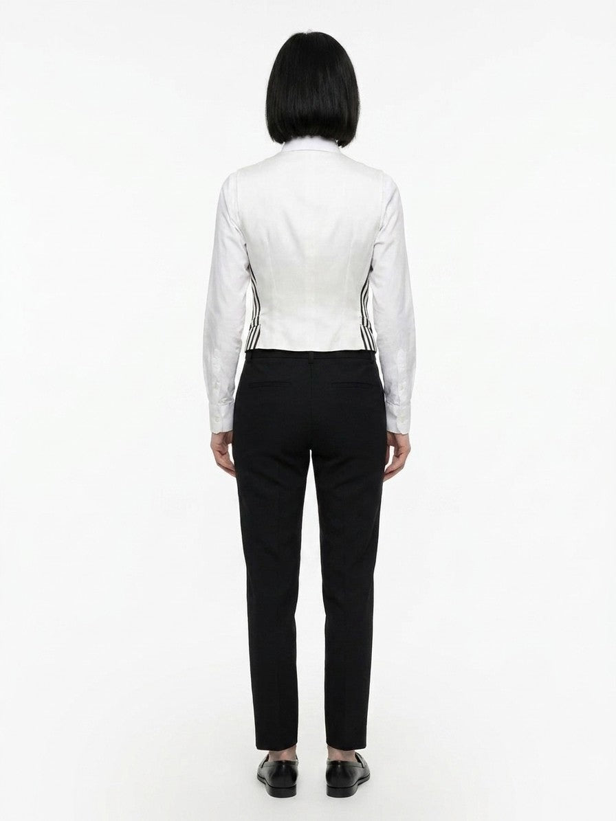 Dolce & Gabbana Bicolor Cotton Women's Waistcoat