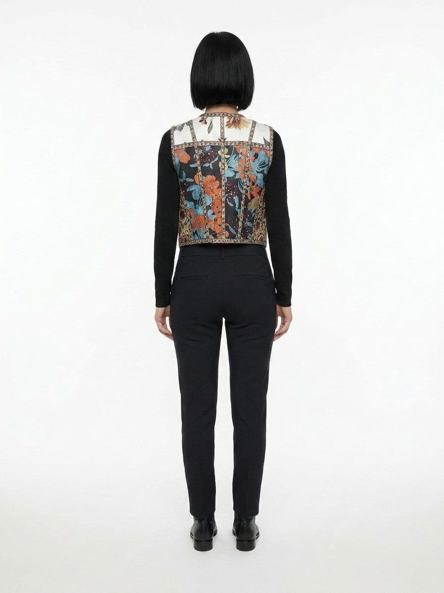 Dolce & Gabbana Multicolor Polyamide Women's Waistcoat