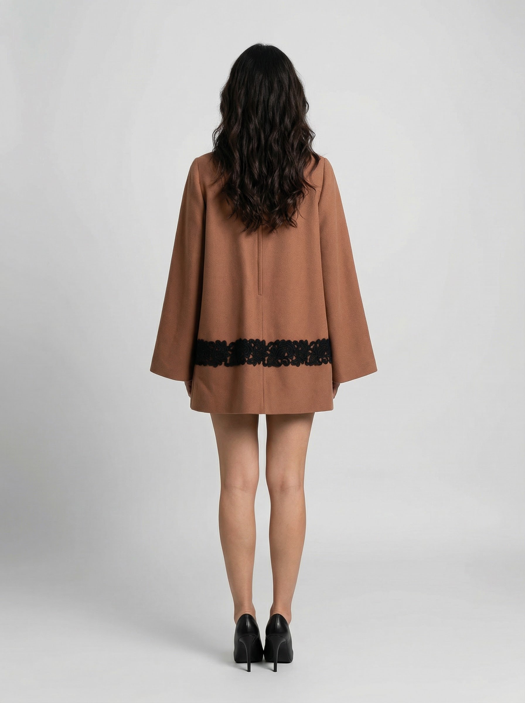 Dolce & Gabbana Brown Elastane Casual Women's Dress