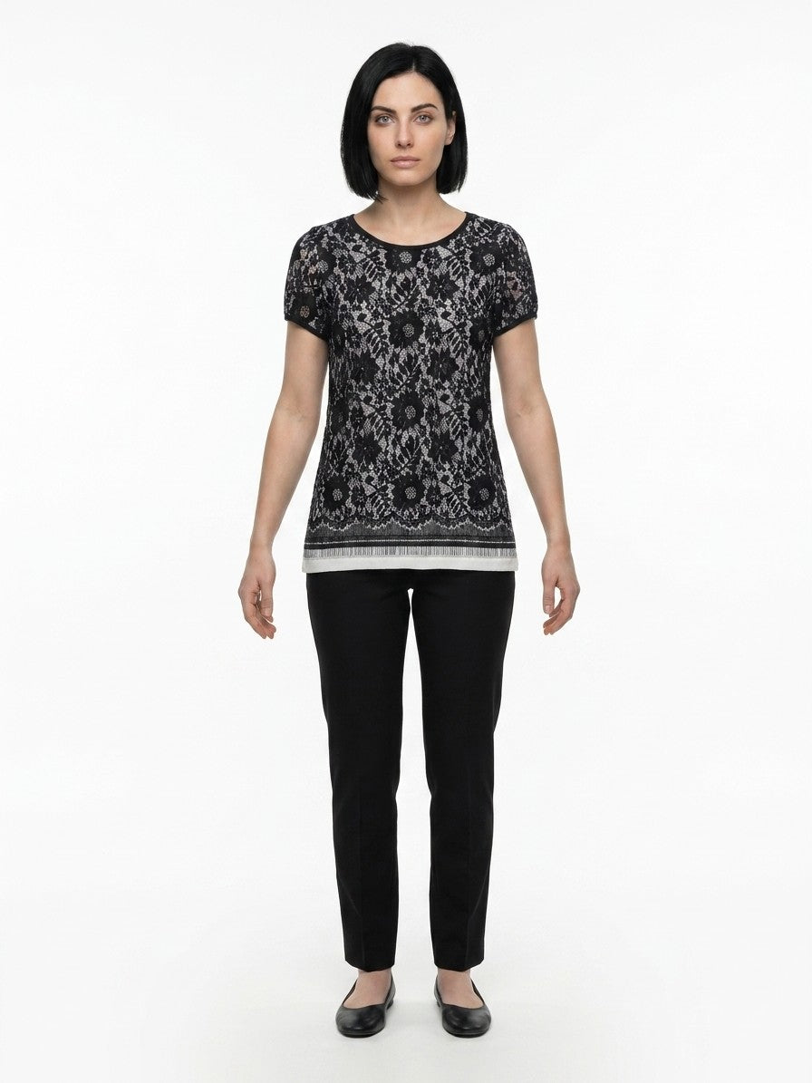 Dolce & Gabbana Multicolor Polyamide Women's T-Shirt