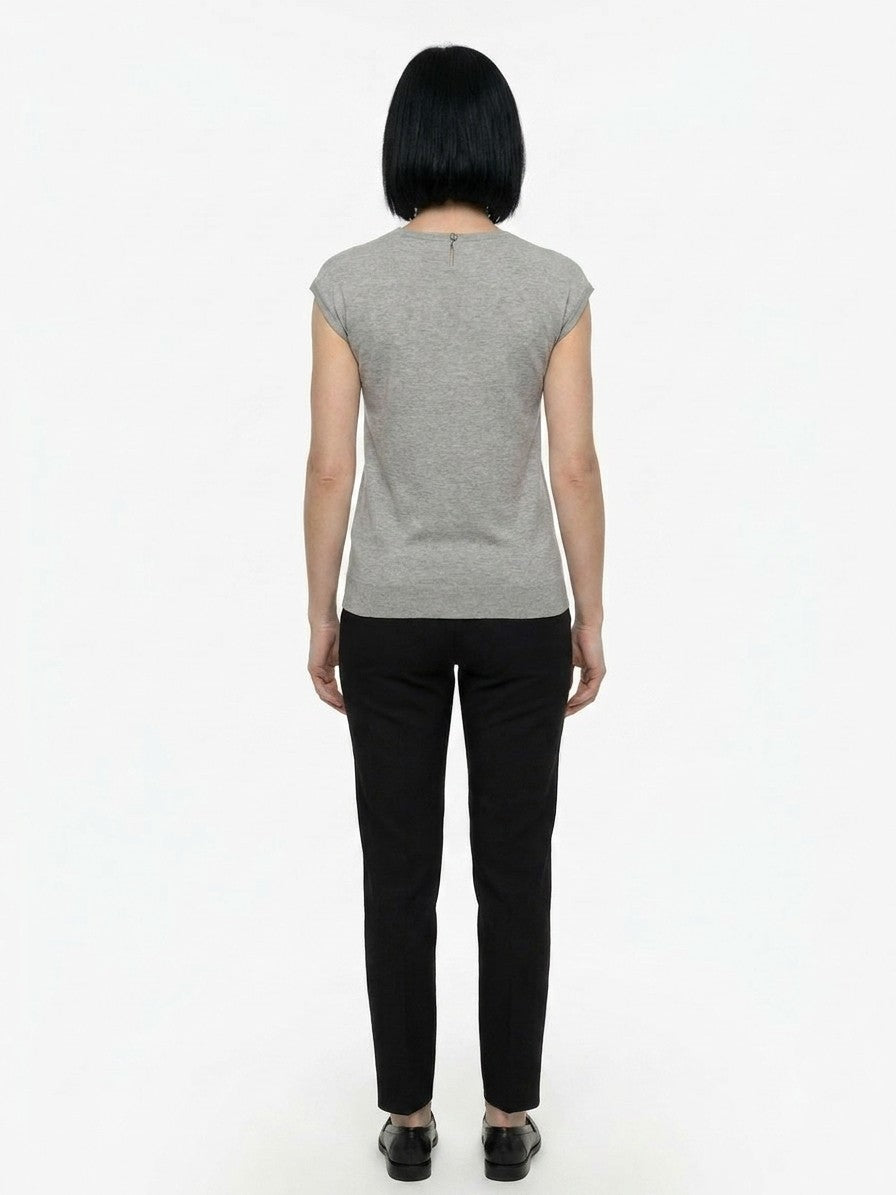 Dolce & Gabbana Gray Polyamide Women's T-Shirt