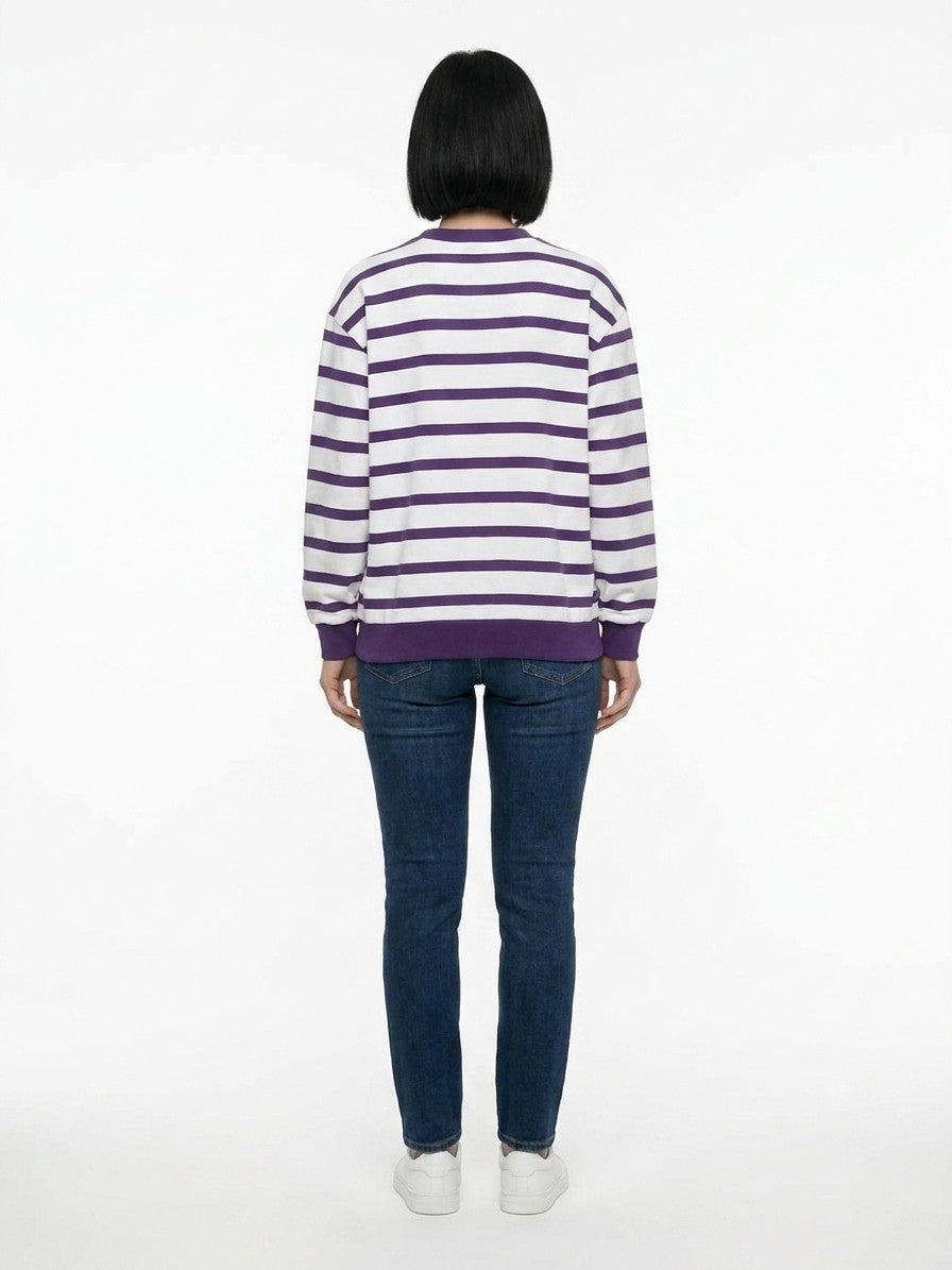 Dolce & Gabbana Bicolor Cotton Women's Sweatshirt