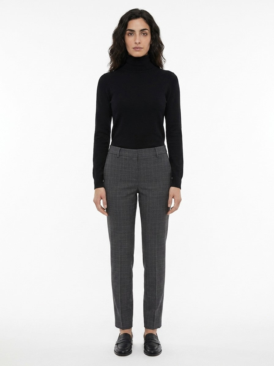 Dolce & Gabbana Multicolor Virgin Wool Dress Women's Pants