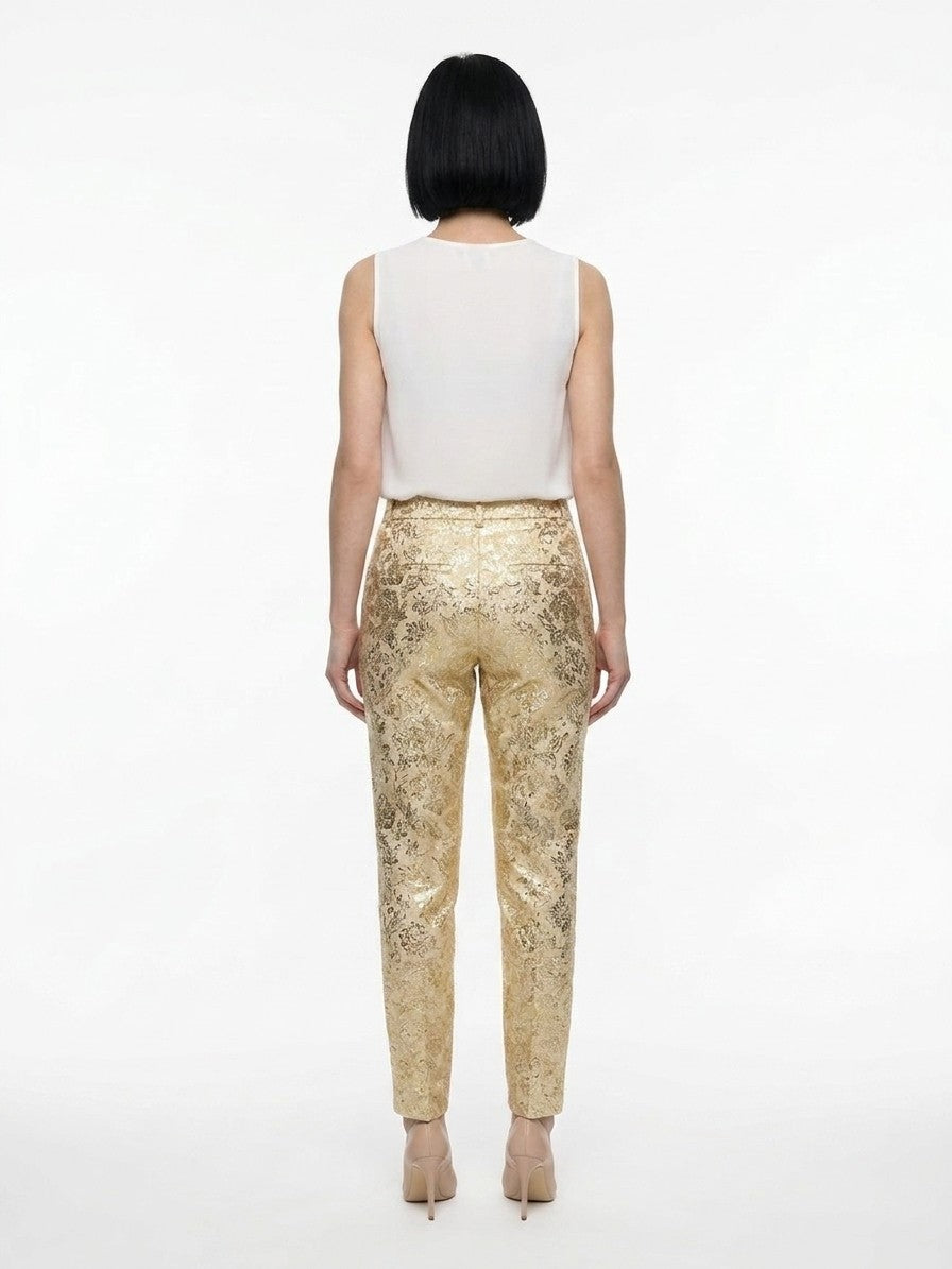 Dolce & Gabbana Multicolor Polyamide Casual Women's Pants
