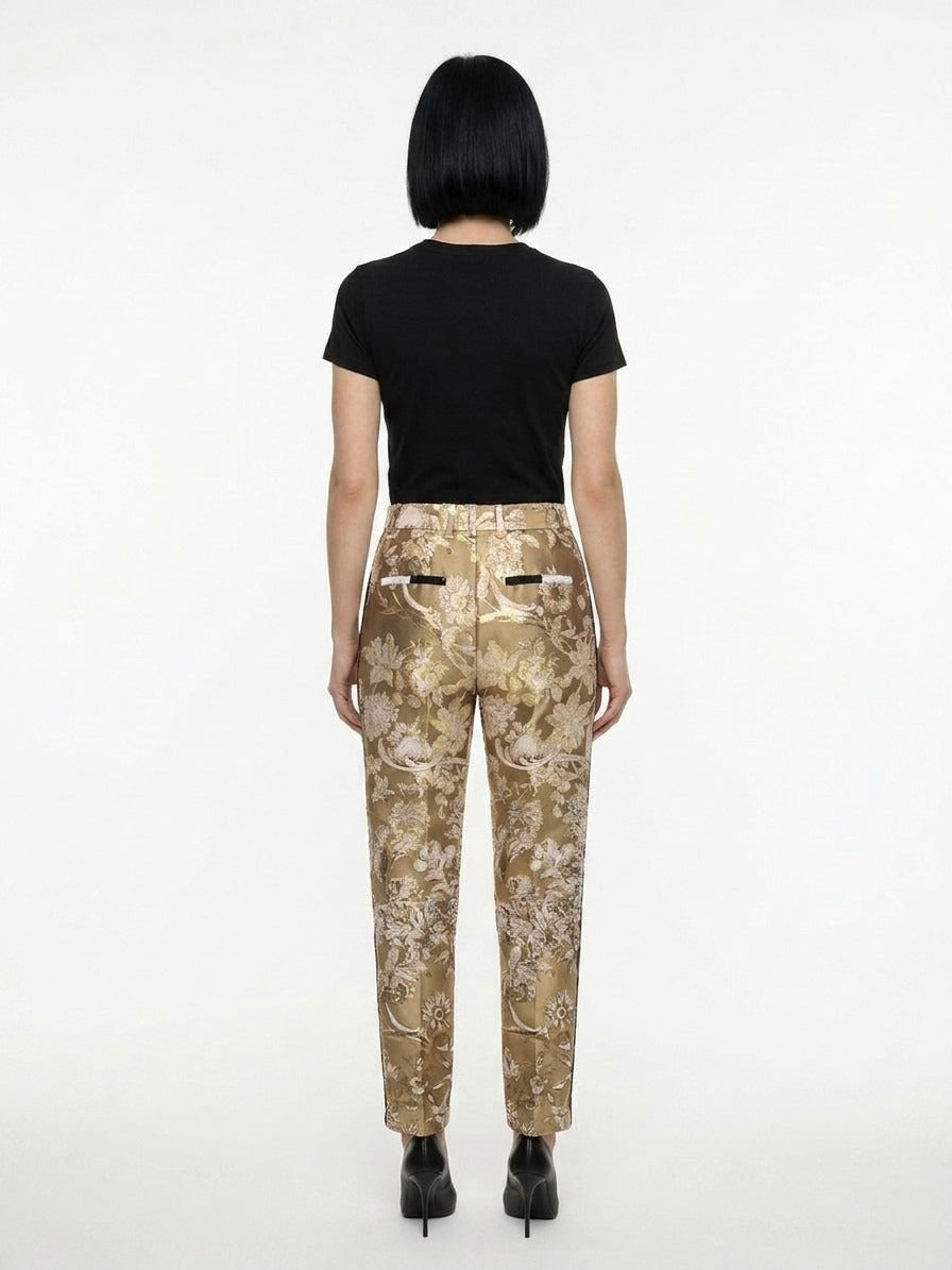 Dolce & Gabbana Multicolor Polyamide Casual Women's Pants