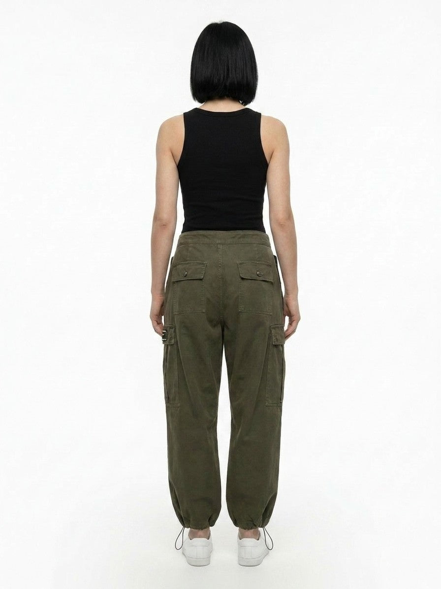 Dolce & Gabbana Multicolor Cotton Cargo Women's Pants