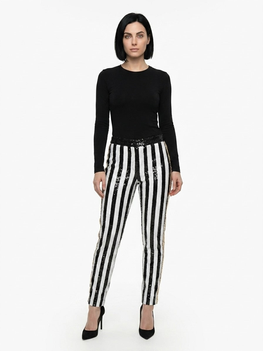 Dolce & Gabbana Multicolor Polyamide Casual Women's Pants