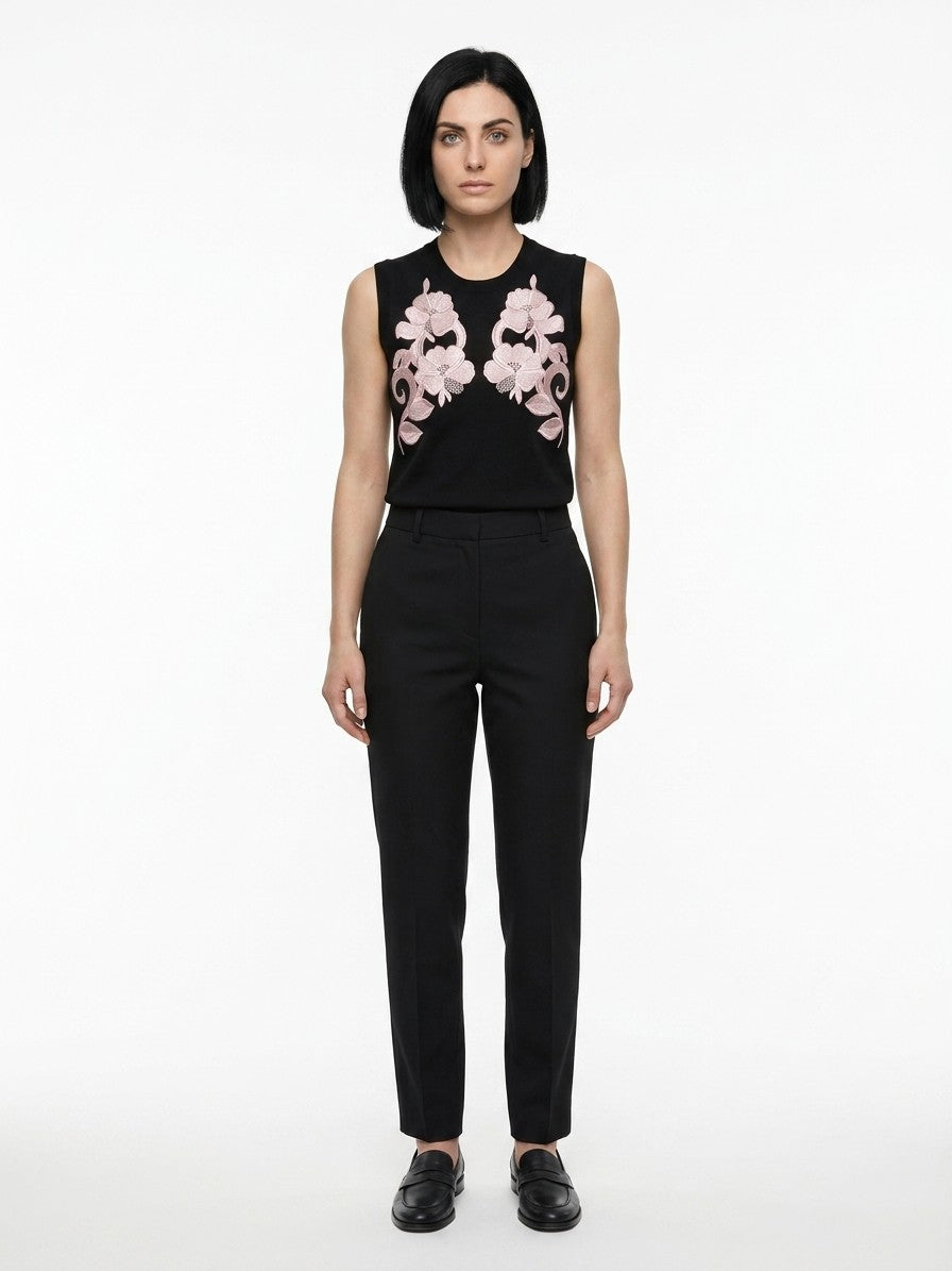 Dolce & Gabbana Multicolor Cashmere Tank Women's Tops