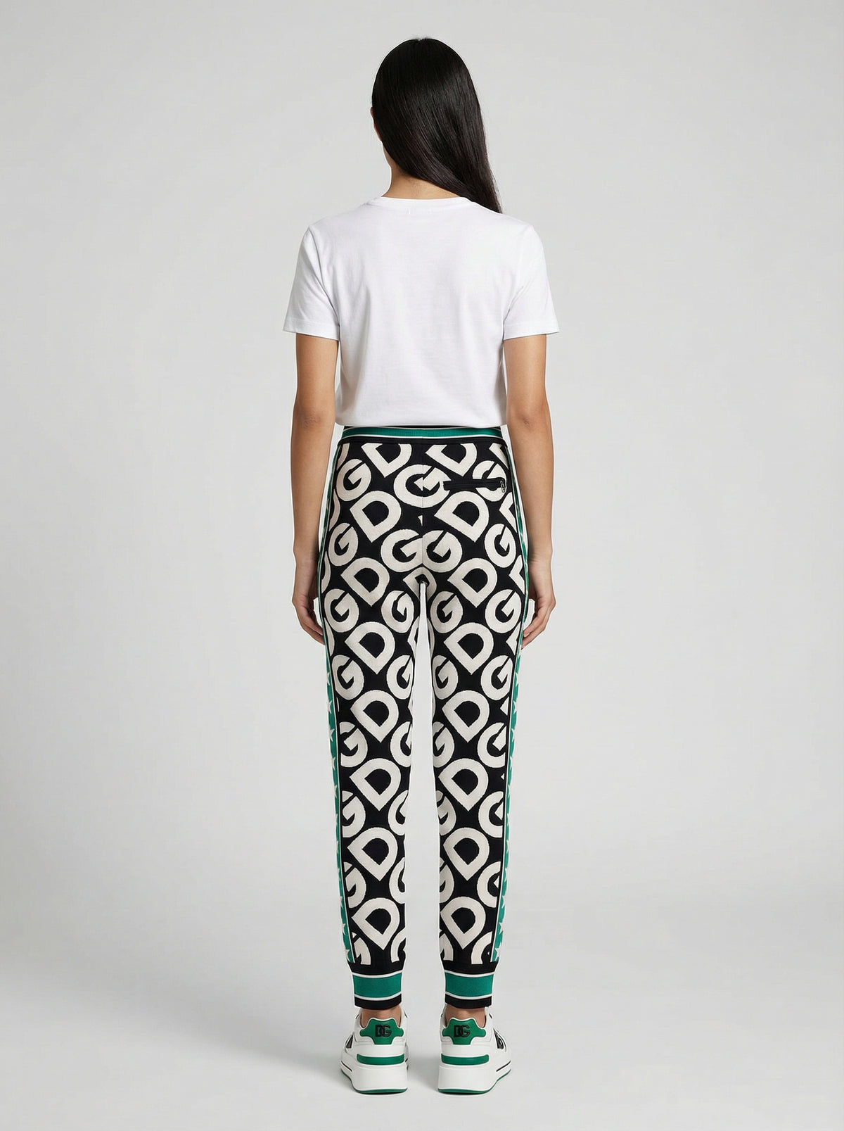 Dolce & Gabbana Multicolor Polyamide Joggers (Workout Women's Pants)
