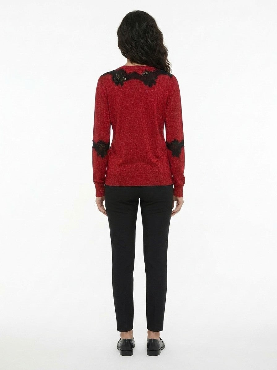 Dolce & Gabbana Red Cotton Women's Cardigan