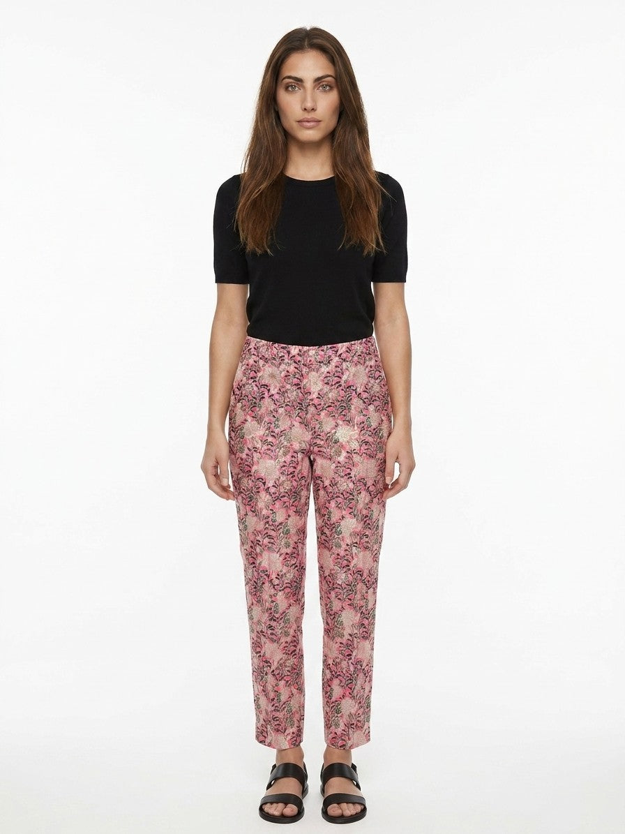 Dolce & Gabbana Multicolor Cotton Casual Women's Pants