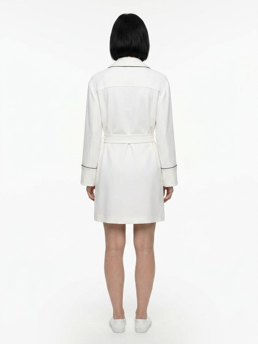 Dolce & Gabbana White Elastane Women's Robe