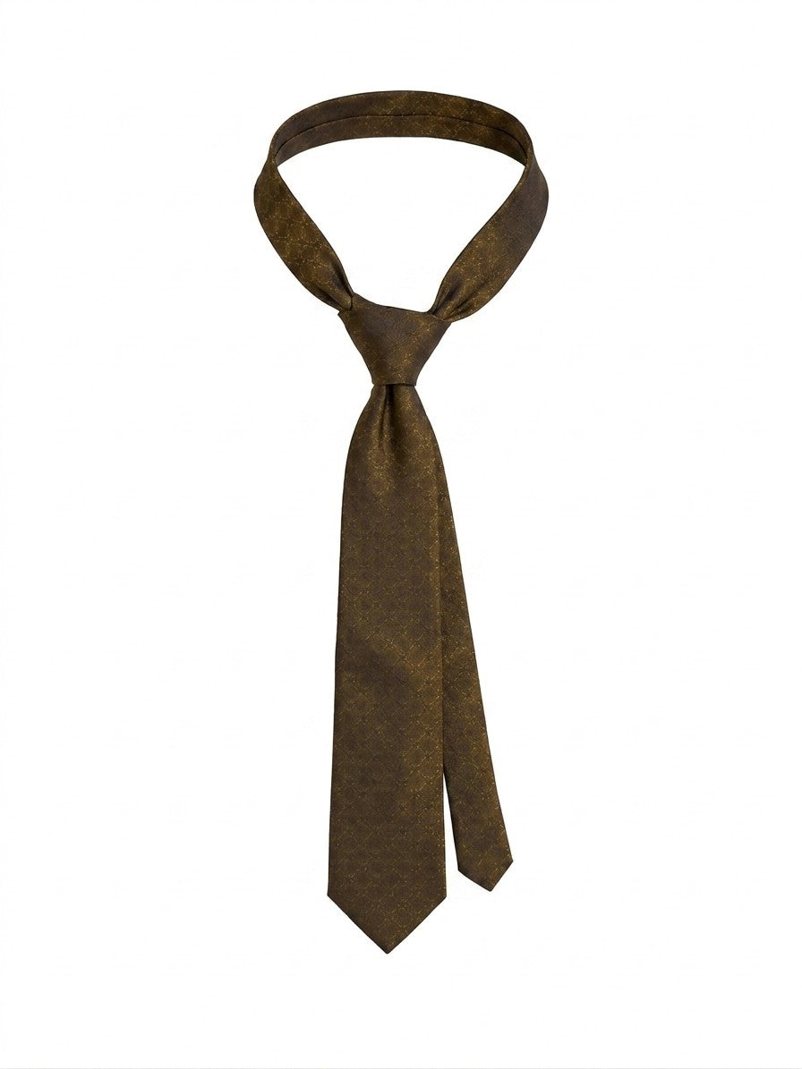 Givenchy Brown Silk Men's Tie