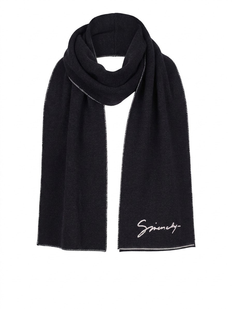 Givenchy Bicolor Wool Men's Scarf