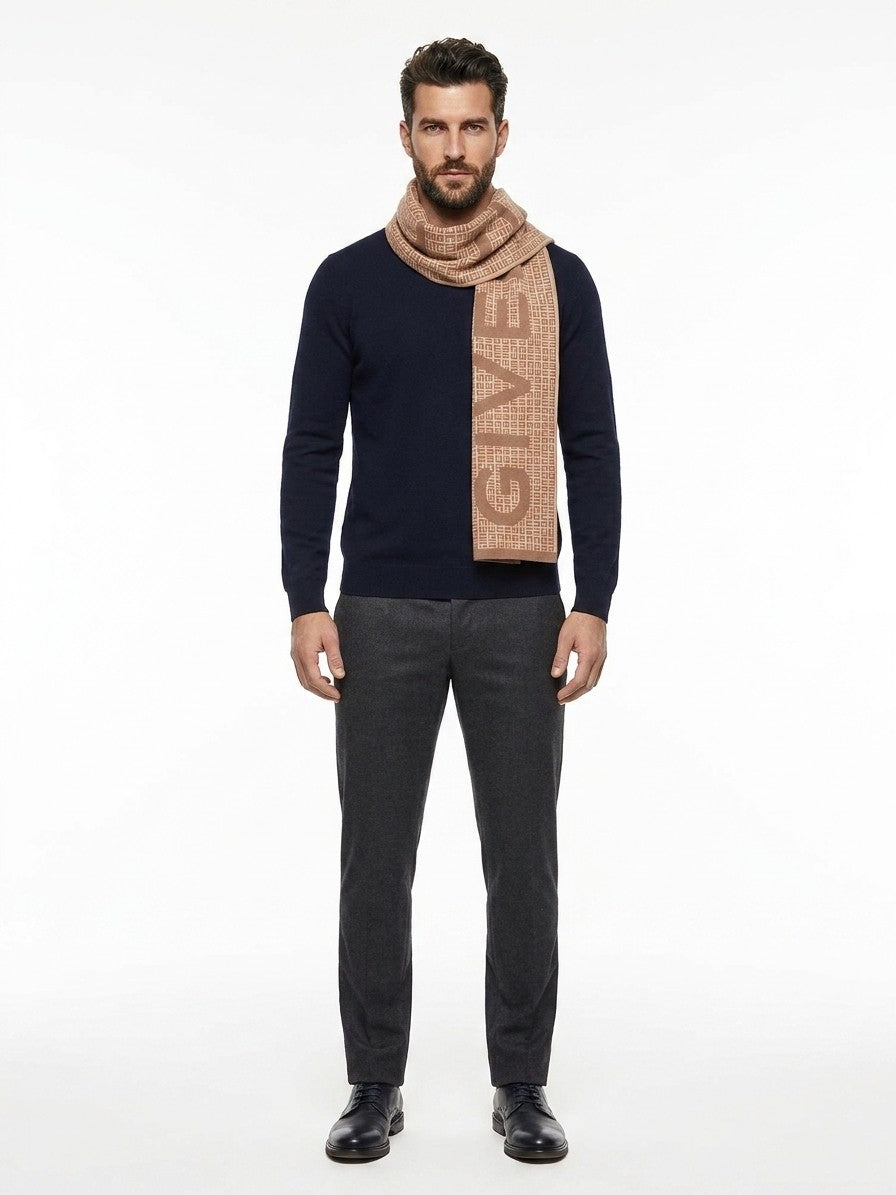 Givenchy Bicolor Wool Men's Scarf