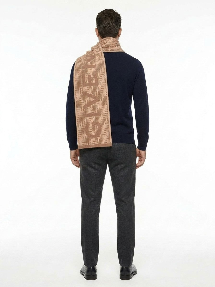 Givenchy Bicolor Wool Men's Scarf