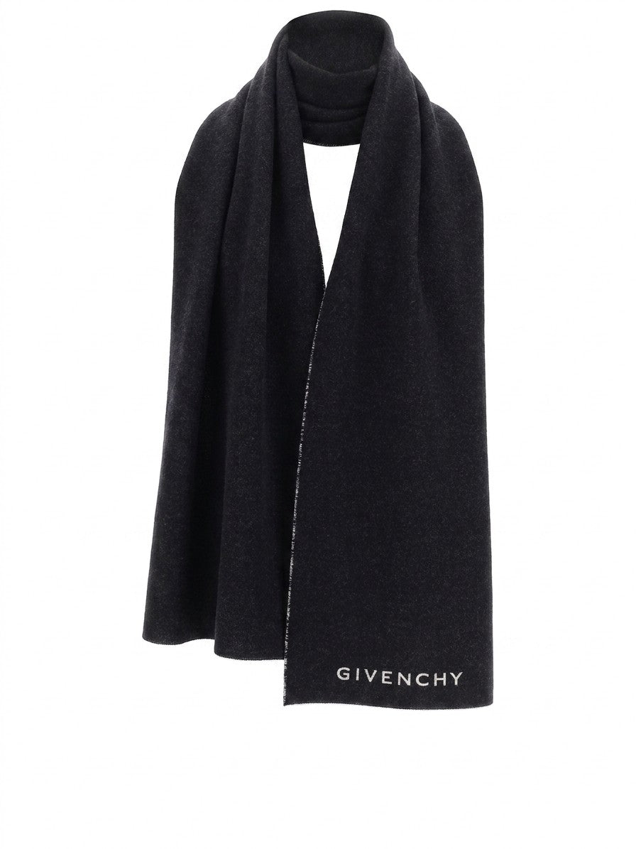 Givenchy Bicolor Wool Men's Scarf