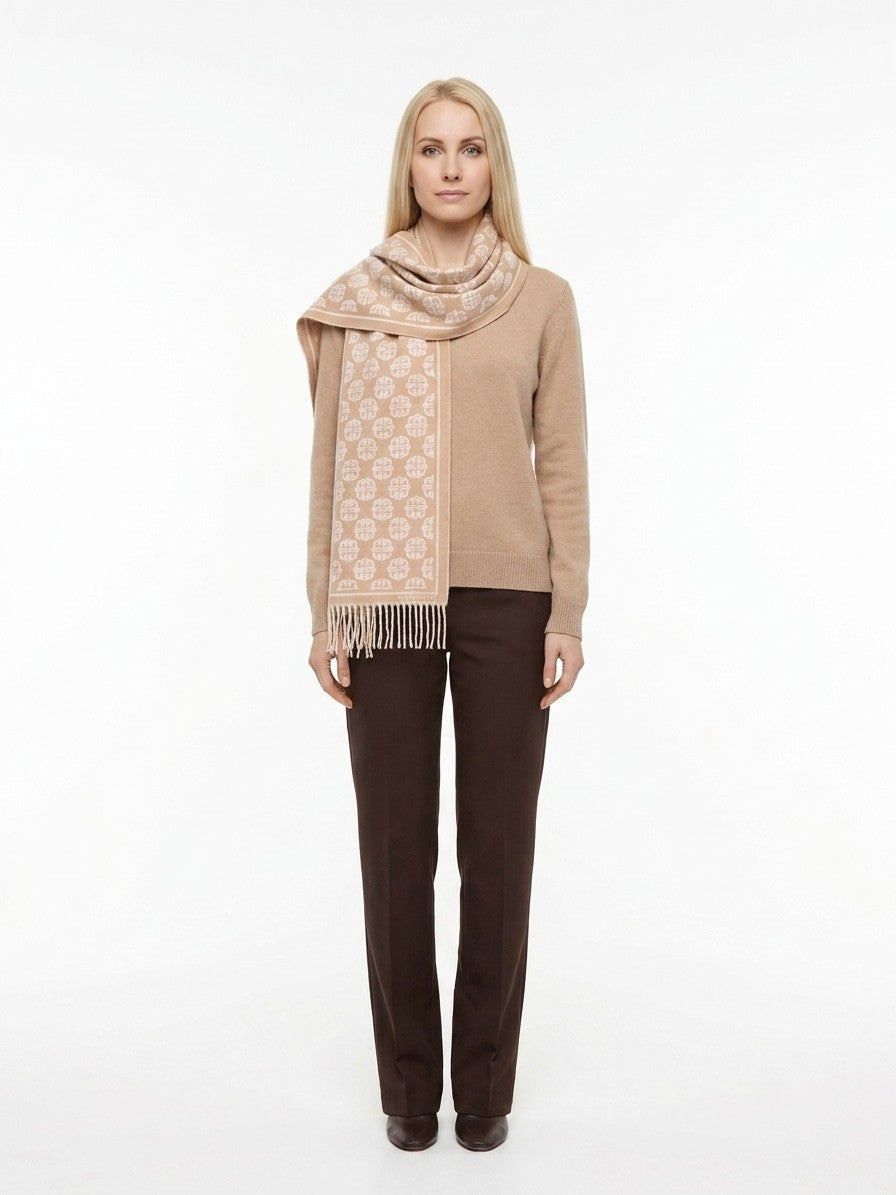 Givenchy Beige Wool Women's Scarf