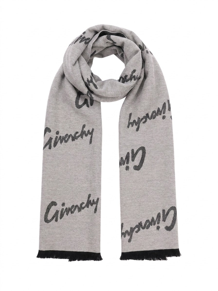Givenchy Bicolor Wool Women's Scarf