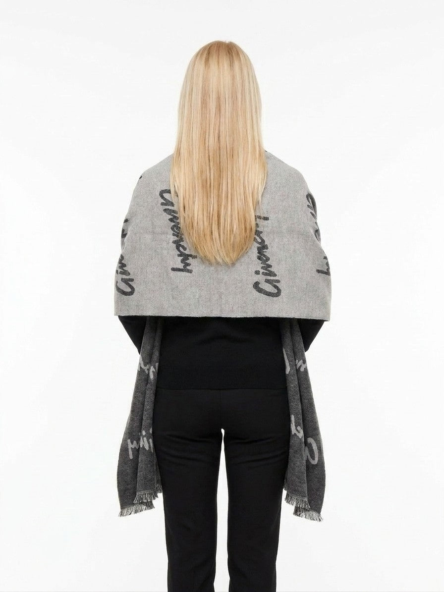 Givenchy Bicolor Wool Women's Scarf