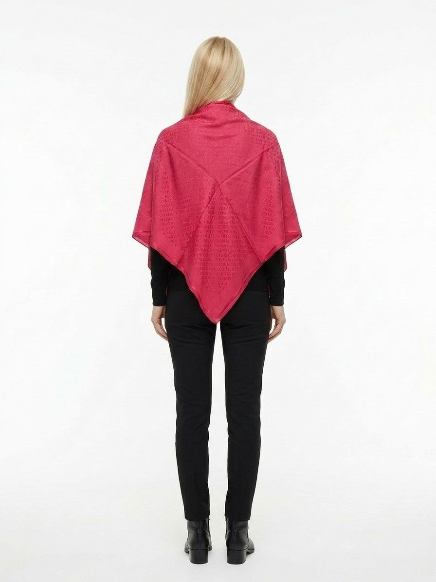 Givenchy Red Silk Women's Foulard