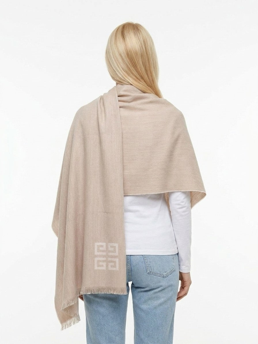 Givenchy Bicolor Wool Women's Scarf