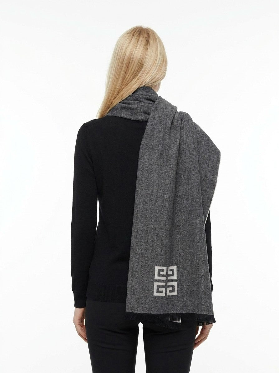 Givenchy Bicolor Wool Women's Scarf