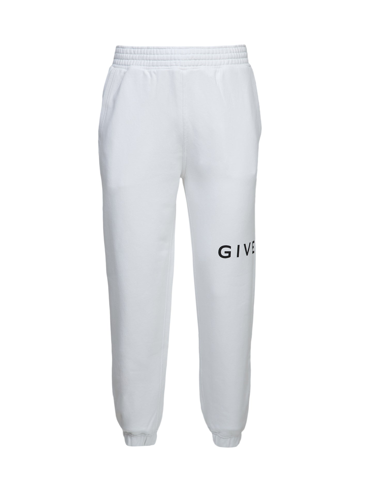 Givenchy White Cotton Joggers (Workout Men's Pants)