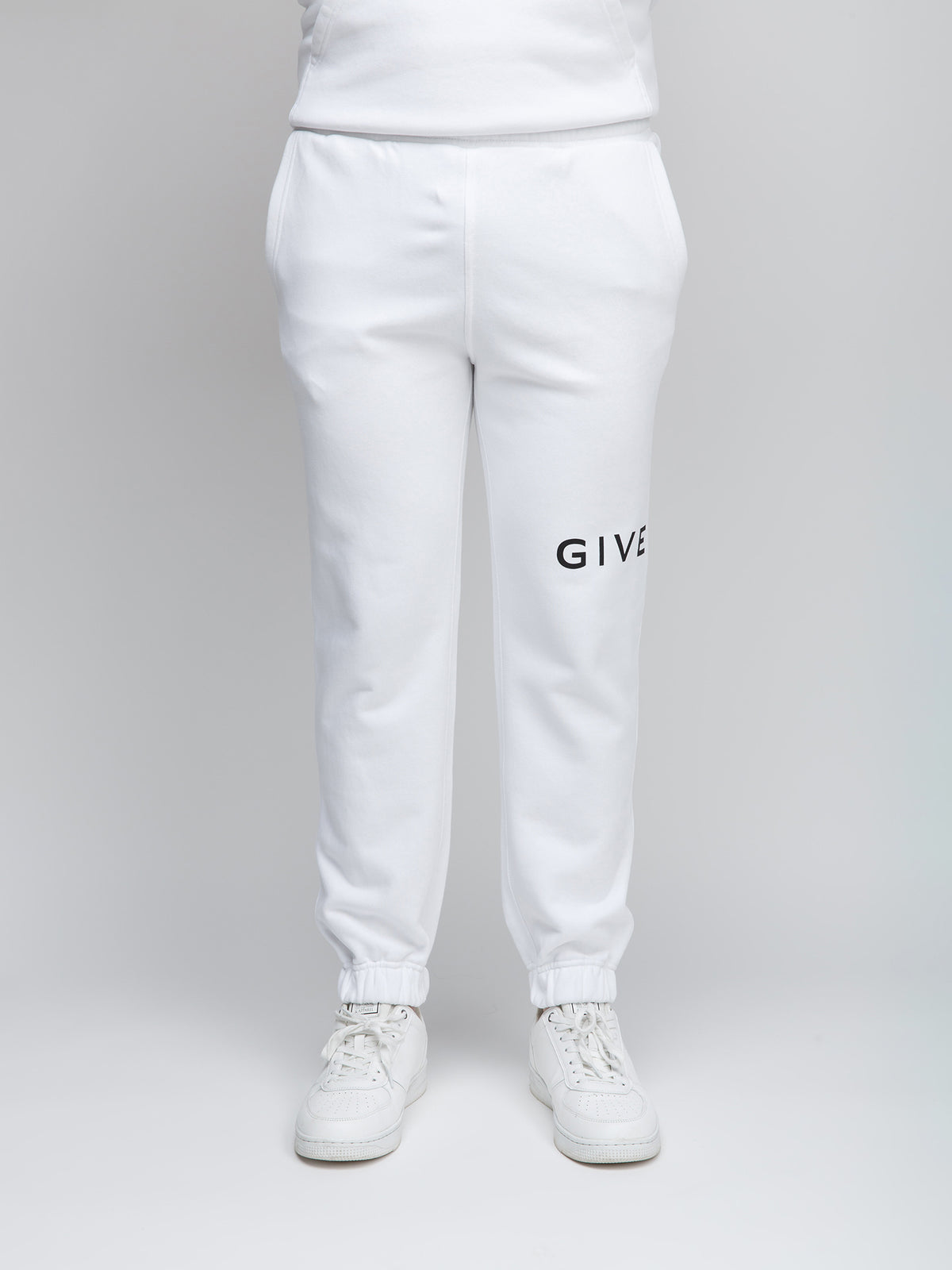 Givenchy White Cotton Joggers (Workout Men's Pants)