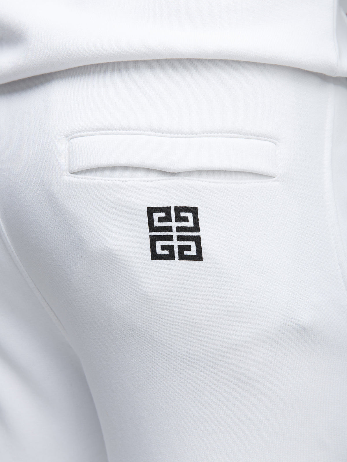 Givenchy White Cotton Joggers (Workout Men's Pants)