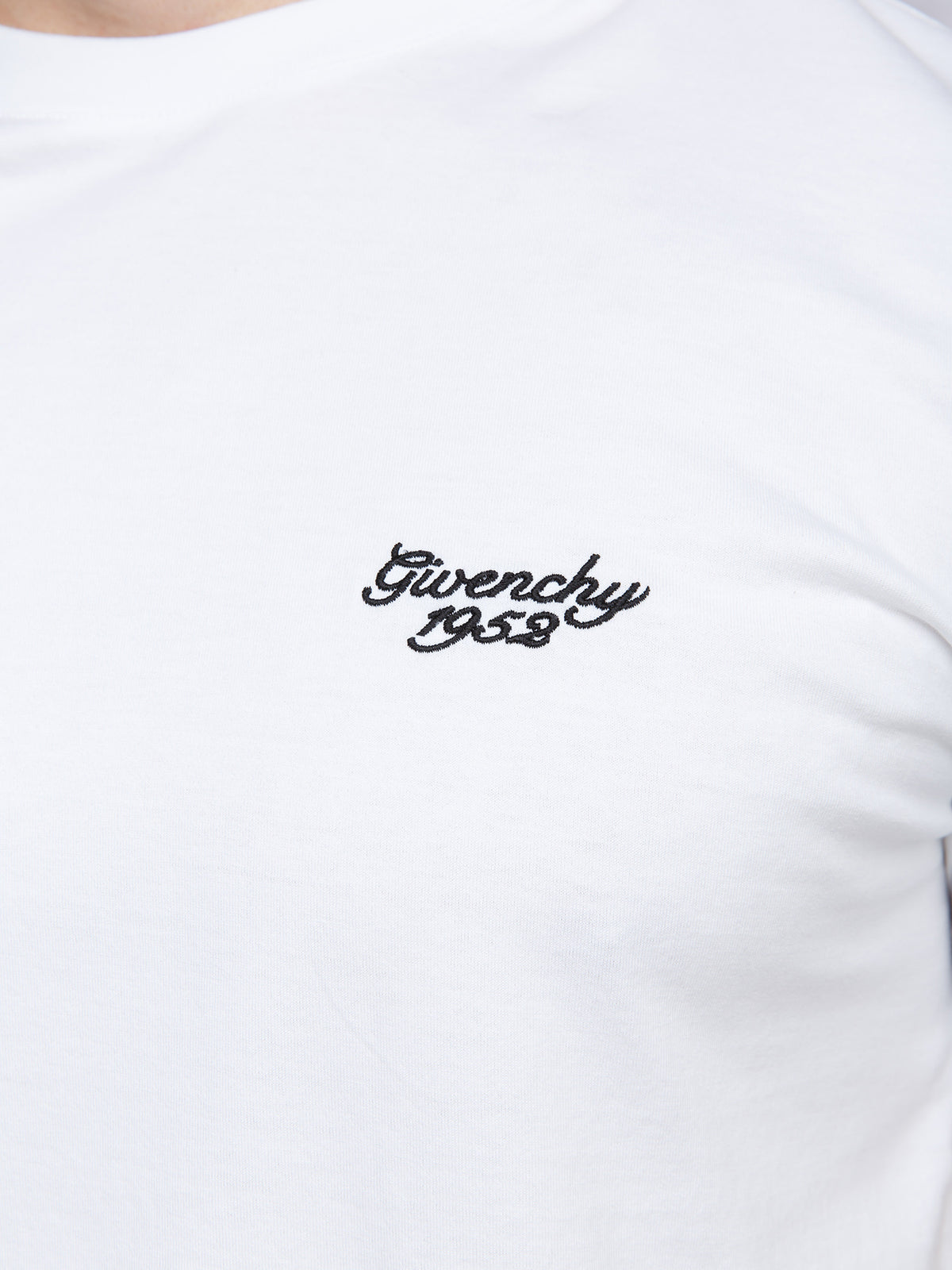 Givenchy White Cotton Men's T-Shirt