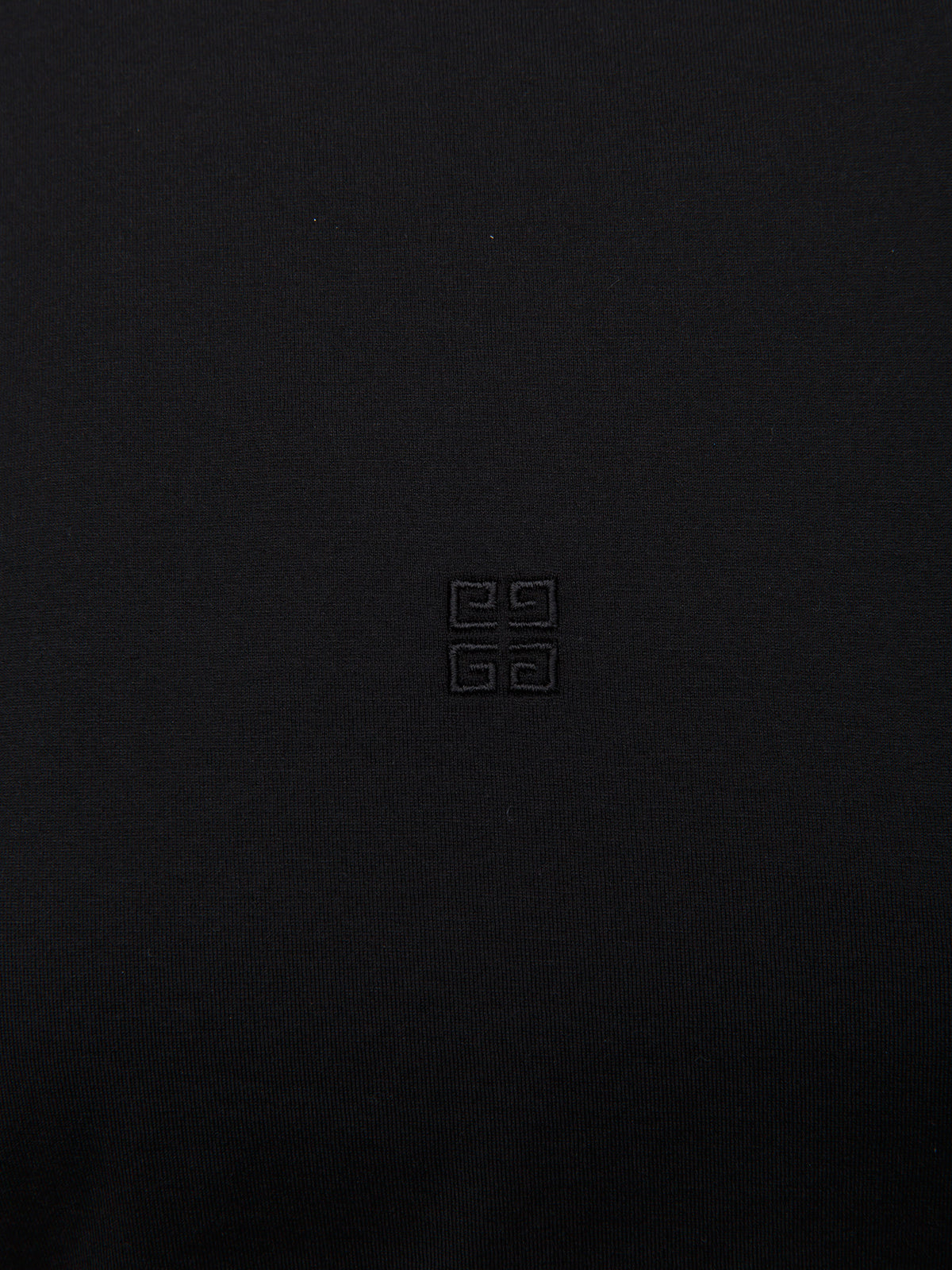 Givenchy Black Cotton Long Sleeve Women's T-Shirt