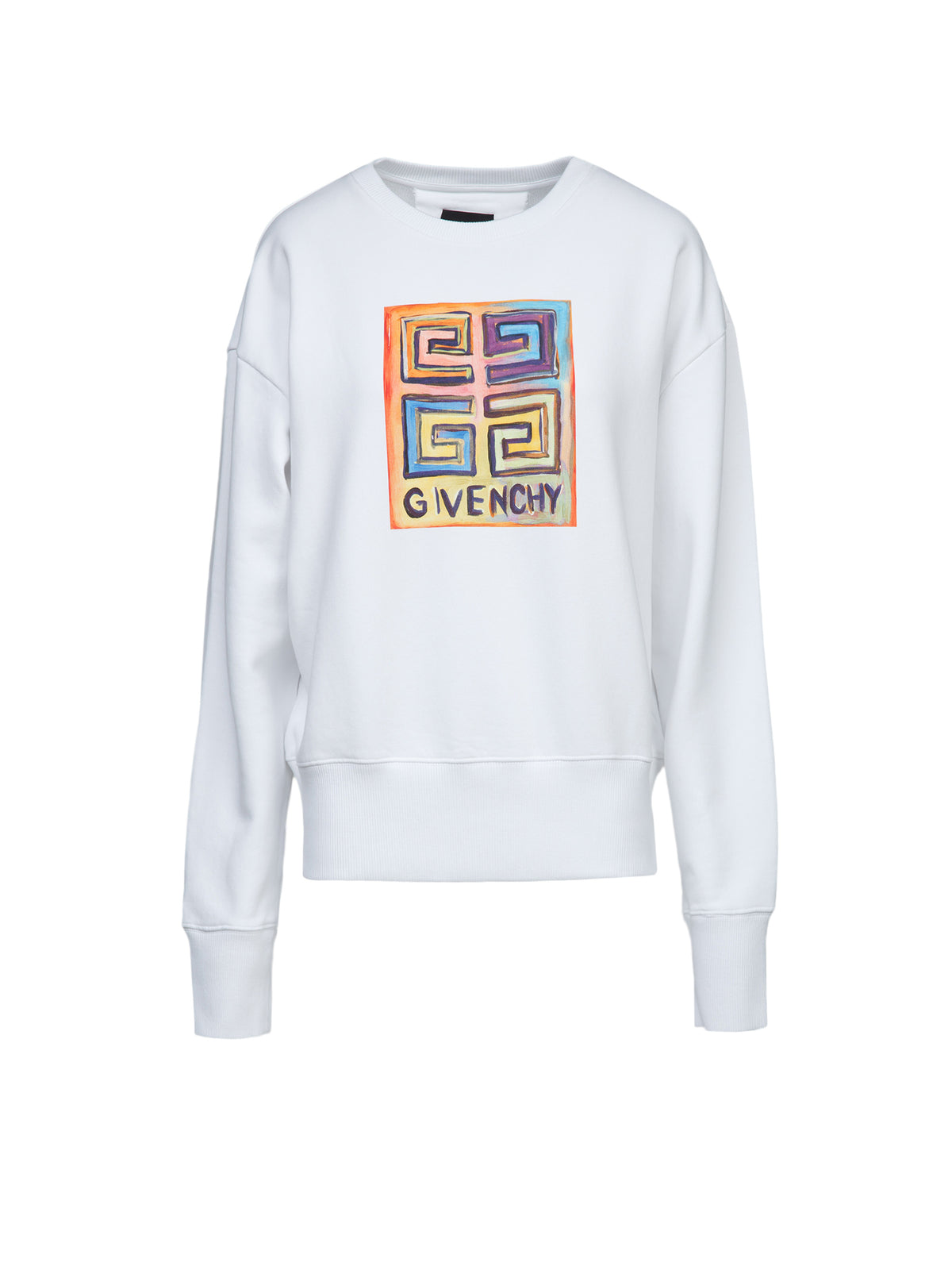 Givenchy White Cotton Women's Sweatshirt