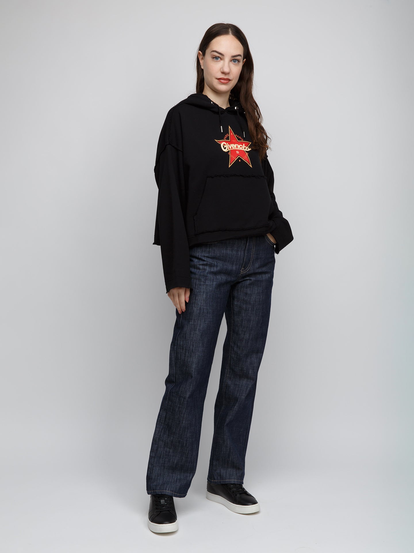 Givenchy Black Cotton Women's Hoodie