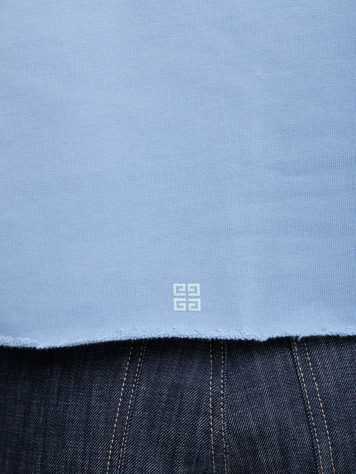 Givenchy Blue Cotton Women's Hoodie