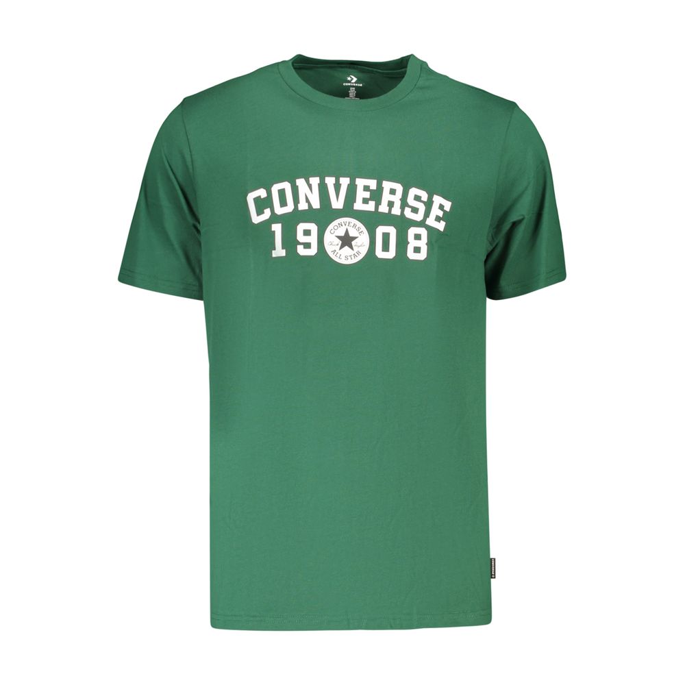 Converse Green Cotton Men's Men's T-Shirt