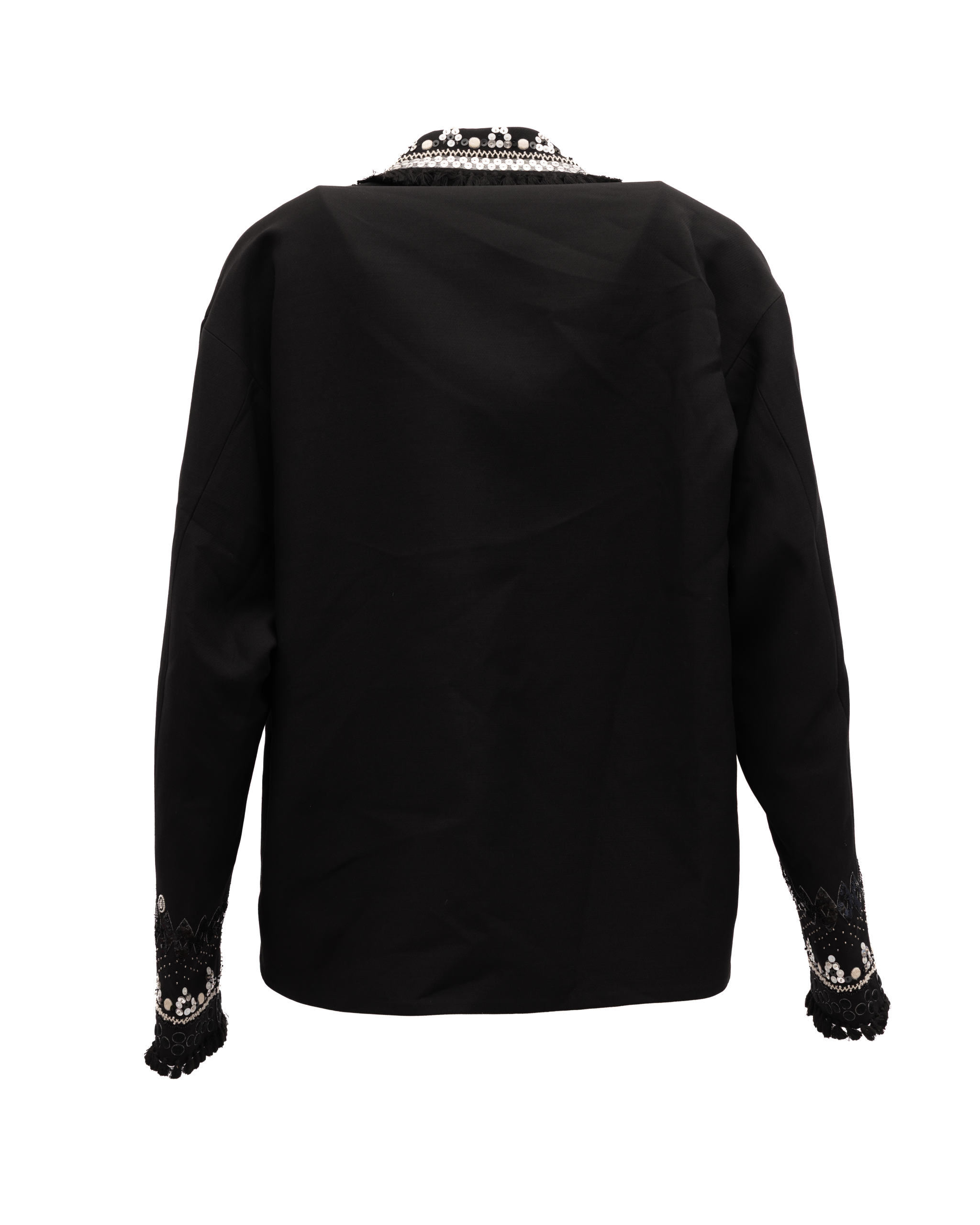 Valentino Garavani Black Embellished Women's Jacket